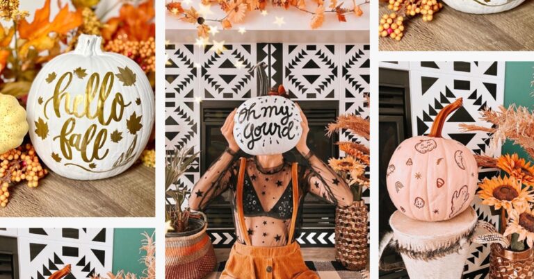 Creative Painted Pumpkin Ideas To Try This Fall