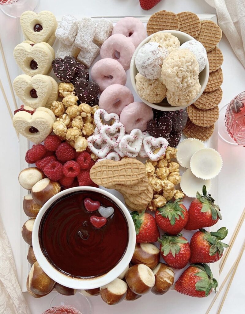 Valentine’s Dessert Charcuterie