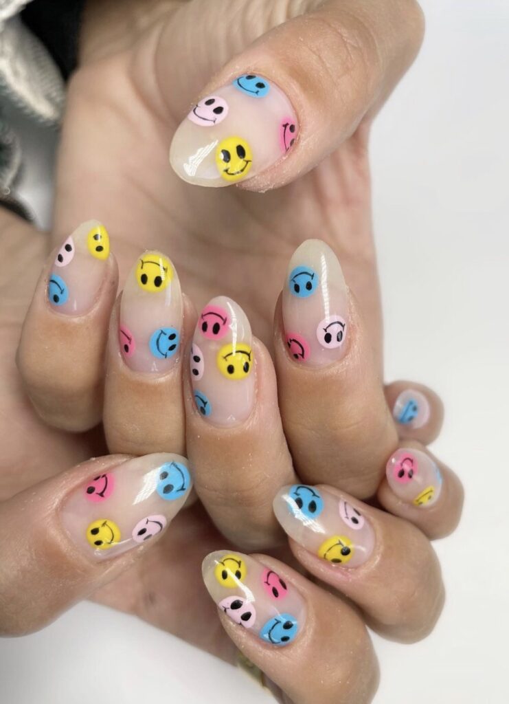 21 Smiley Face Nails That Are Sure To Put A Smile On Your Face Too Days Inspired
