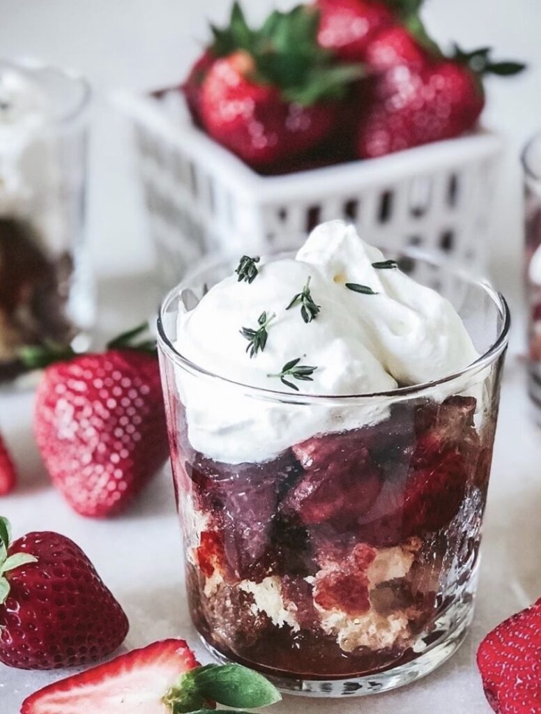Strawberry Shortcake Cups