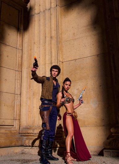 Luke Skywalker and Princess Leia Couples Costume