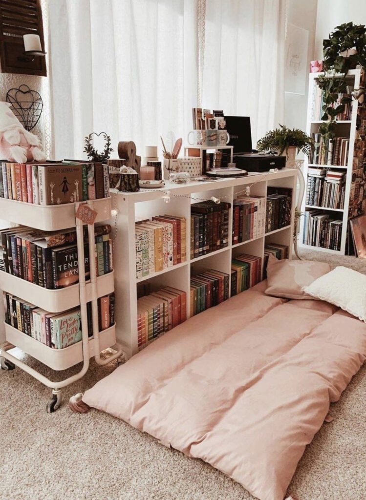 Simple DIY Floor Book Nook