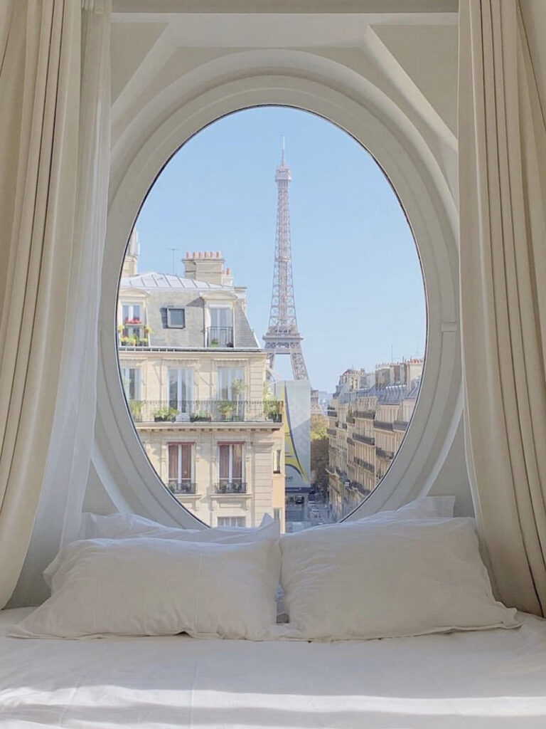 Oval Window with a view