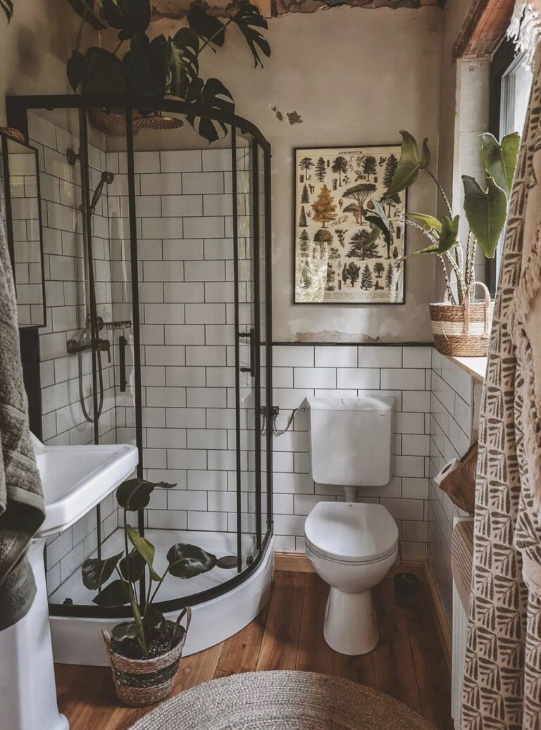 30 Gorgeous Boho Bathroom Ideas - Days Inspired