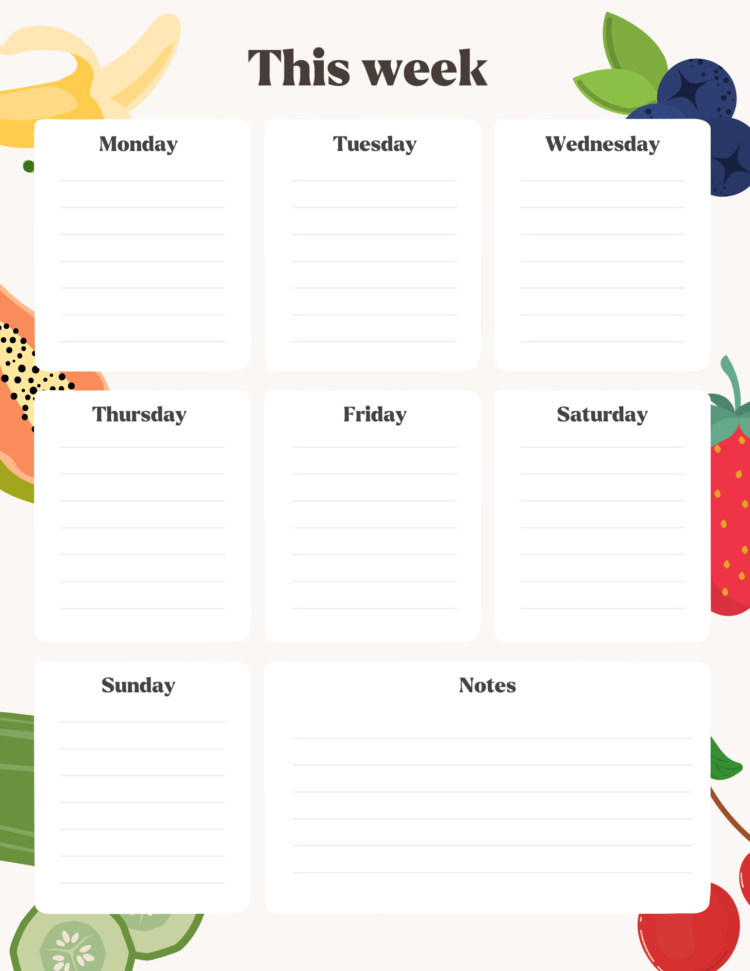 50 Free Planner Printables for Daily Planning, Weekly Planning , and ...