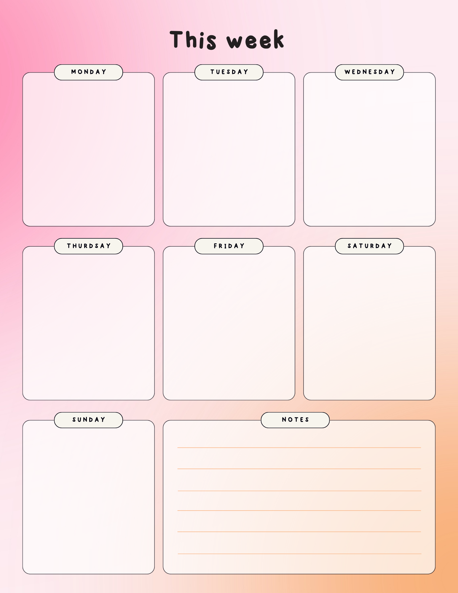 50 Free Planner Printables for Daily Planning, Weekly Planning , and ...