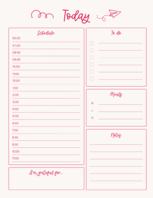 50 Free Planner Printables for Daily Planning, Weekly Planning , and ...