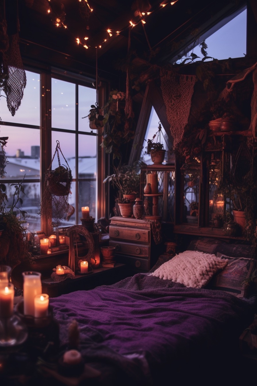 44 Witchy Bedroom Ideas for the Modern Witch - Days Inspired