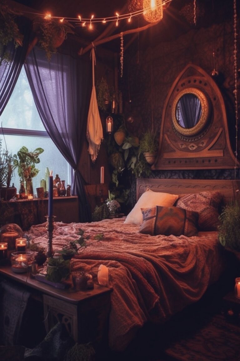 44 Witchy Bedroom Ideas for the Modern Witch - Days Inspired