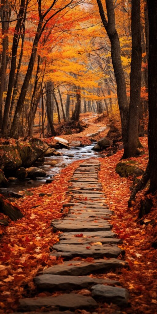 Serene Fall Nature Path