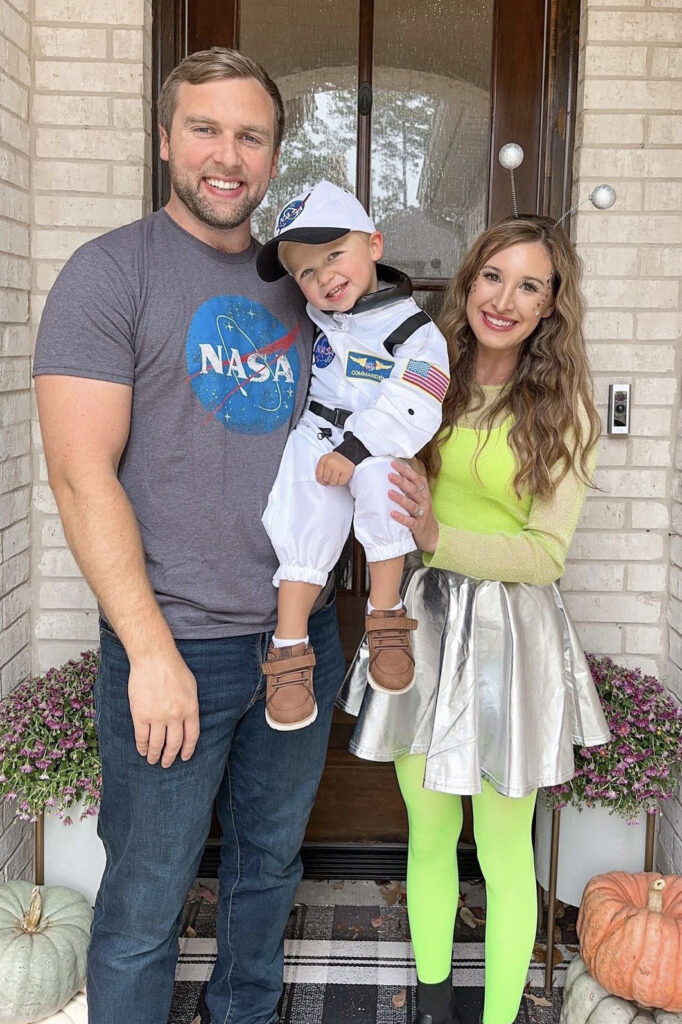 Space Explorer and Alien Family Costume