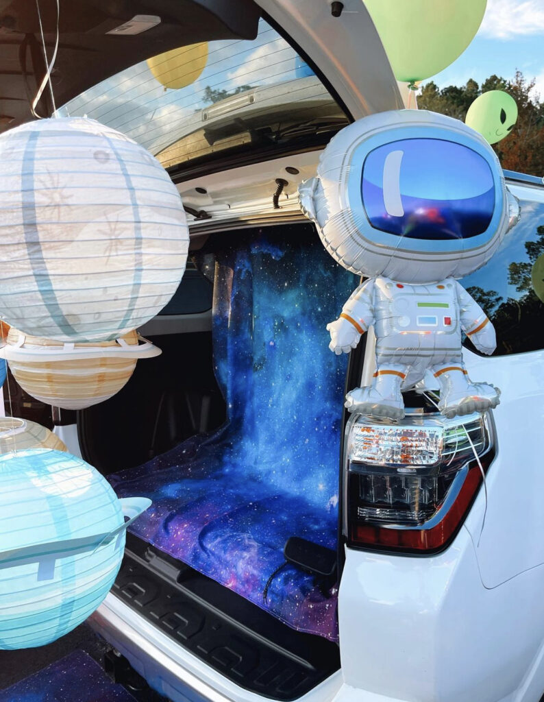 Planets & Spaceship Themed Trunk of Treat
