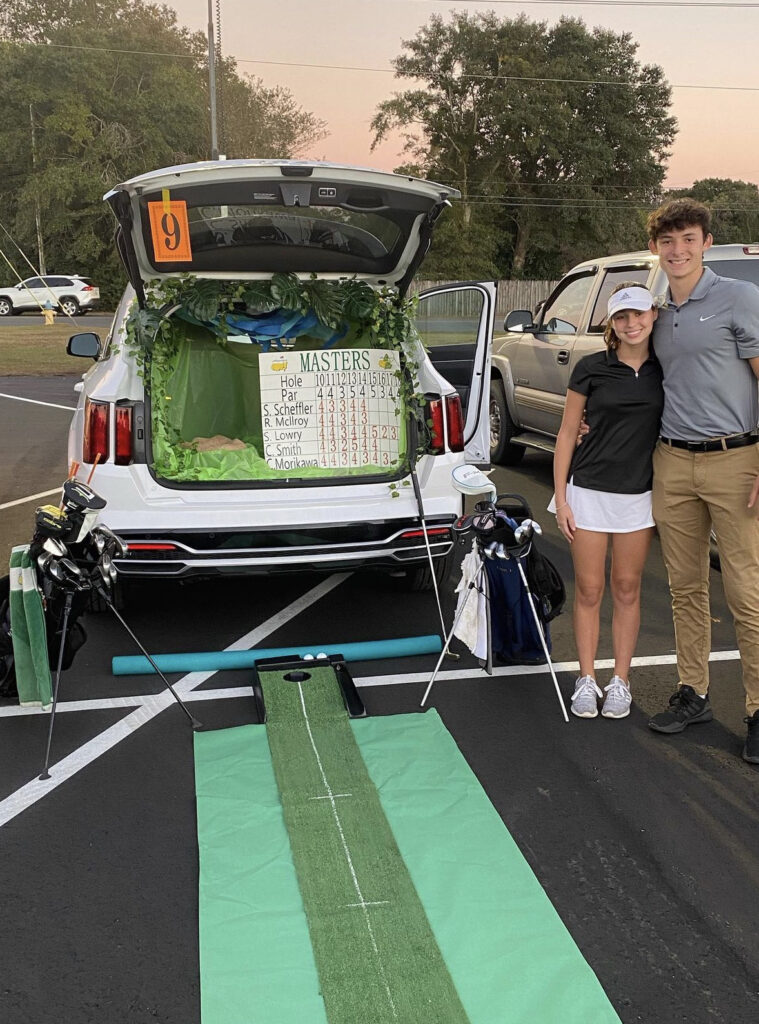 The Masters Golf Themed Trunk