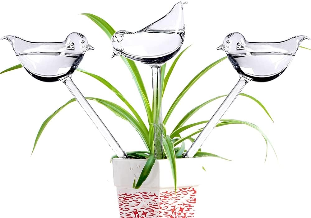 Cute Bird Shaped plant watering globes