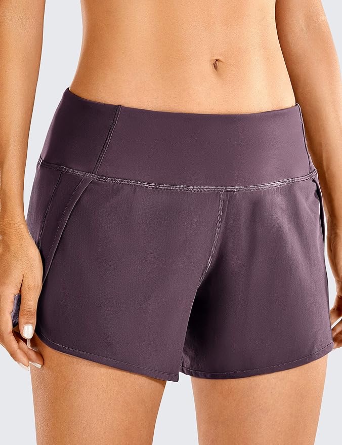 Lululemon running shorts with back pocket dupe