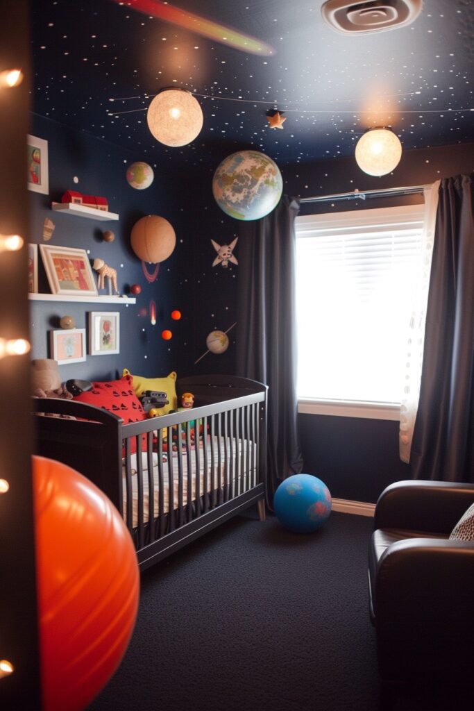 Outer Space Themed Nursery