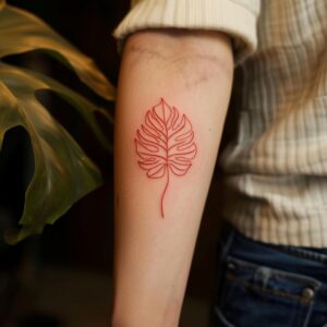 35+ Small Red Ink Tattoo Ideas for Subtle Charm