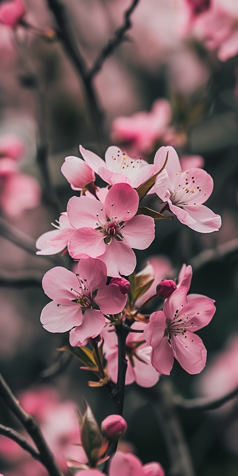 Vintage inspired cherry blossom photography spring wallpapers