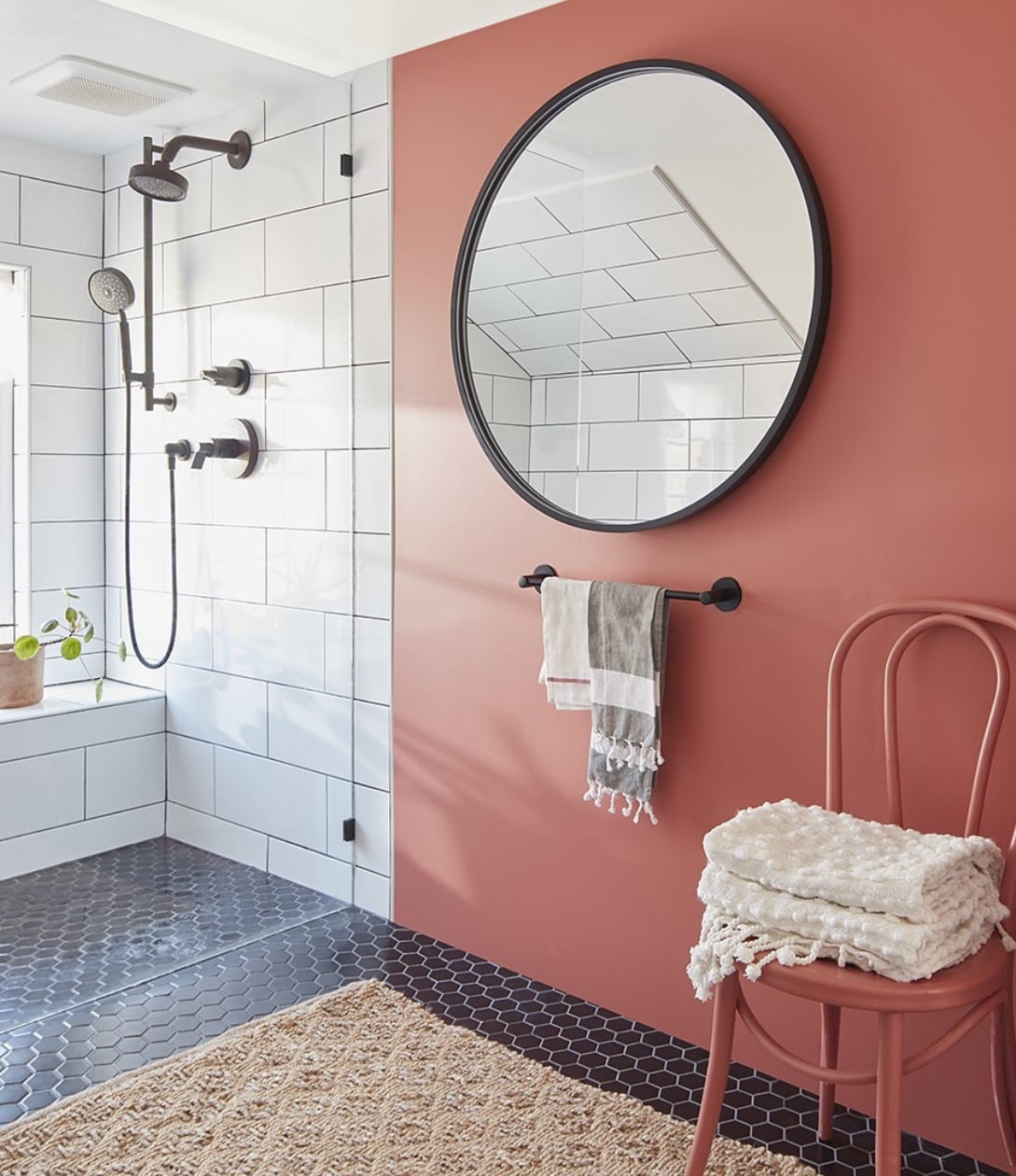26 Chic Bathroom Accent Wall Ideas to Transform Your Space - Days Inspired