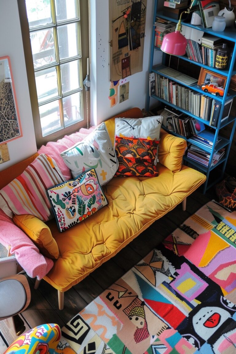 27 Funky Retro Bedroom Decor Ideas to Transform Your Room - Days Inspired